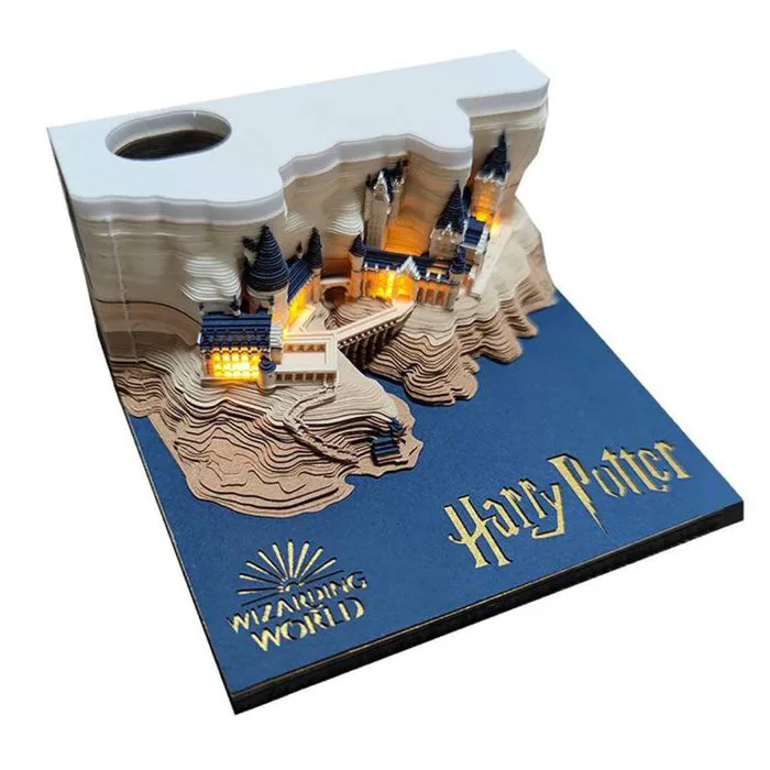 Giấy Note Ghi Chú 3D (Omoshiboi Block Memo Pad)