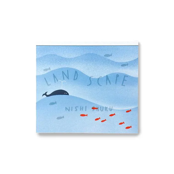 Cozyca Block Memo Pad - Landscape - Decorative Paper – Paper Whisper