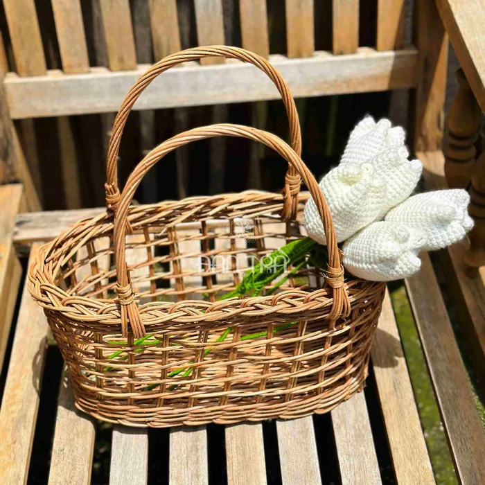 Giỏ mây decor giá rẻ