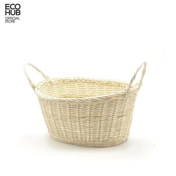 Giỏ Mây Trắng Decor - ECOHUB®