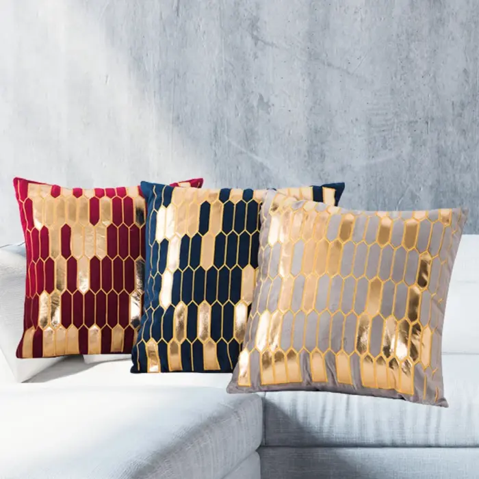 Gối Sofa Cao Cấp, Gối Sofa Họa Tiết Thêu Nổi | KENHOME