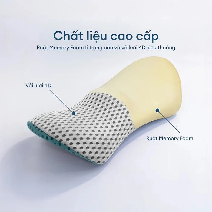 Gối Công Thái Học NIN SpineCare Giảm Đau Lưng Hiệu Quả | NIN House
