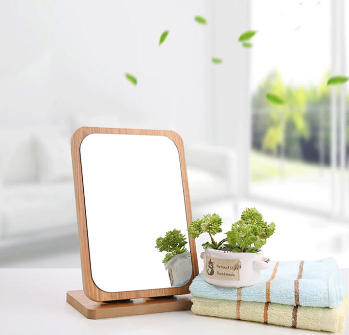 Gương để bàn decor sang trọng - khung gỗ chữ nhật đẹp - gương trang điểm  giá rẻ Gương Có Viền Và Không Viền Thương Hiệu Cao Cấp Gương Trang Điểm Đa  Dạng Màu Sắc Và Thiết Kế - Lazada | Lazada Việt Nam