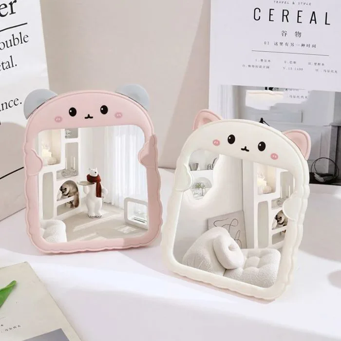 Gương trang điểm để bàn gương để bàn tai gấᴜ mini decor phòng xinh xắn Gương  Trang Điểm Đa Màu Sắc Gương Trang Điểm Thương Hiệu Phổ Thông Giao Hàng  Nhanh Gương