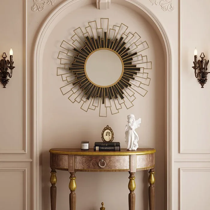 Gương Decor Hoàng Gia Cổ Điển Điểm Nhấn Sang Trọng Cho Không Gian