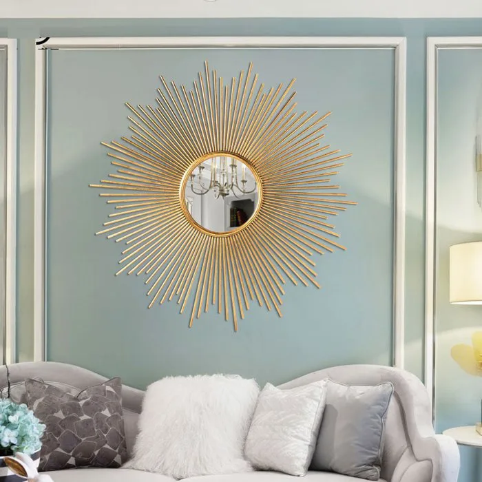 Gương Decor Mặt Trời Treo Tường Đẹp Mắt