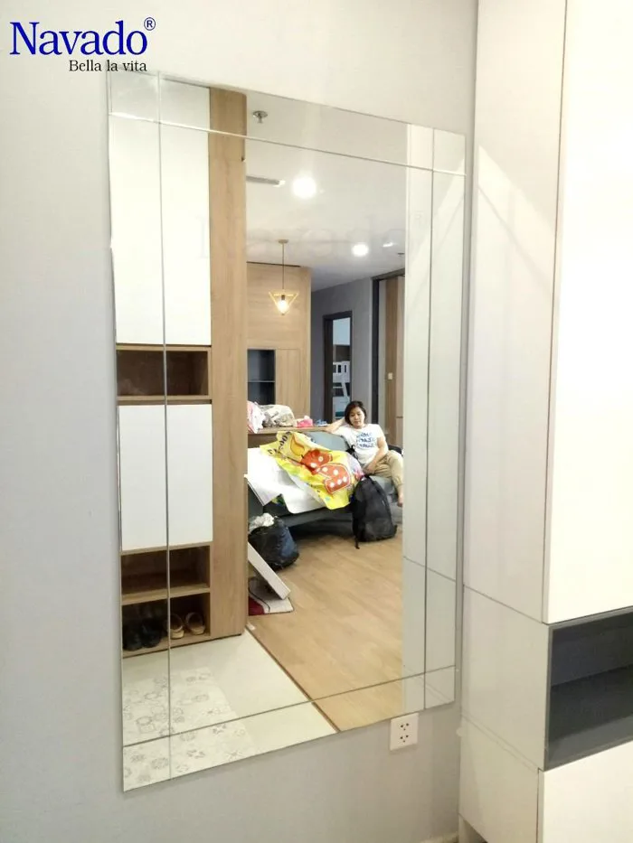 Bán gương ghép decor phòng ngủ