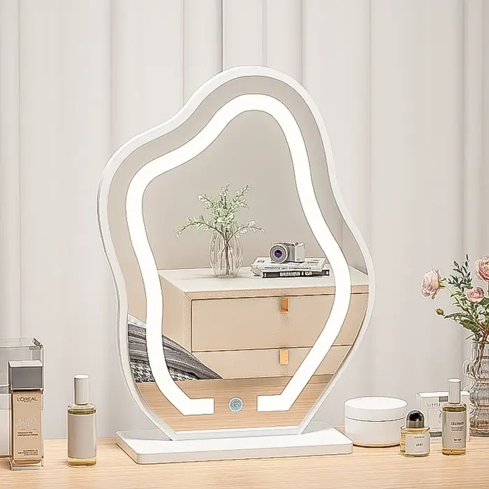 Gương Led cảm ứng hình đám mây để bàn trang điểm decor phòng ngủ LAROT -  GP294 Gương Trang Điểm Led Cho Không Gian Sống - Lazada | Lazada Việt Nam