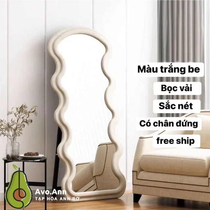 GƯƠNG TOÀN THÂN LƯỢN SÓNG – Tiệm Tạp Hóa An Bơ !