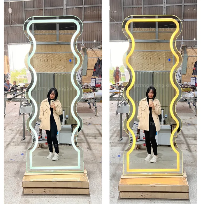 Gương Soi Toàn Thân Dáng Lượn Sóng