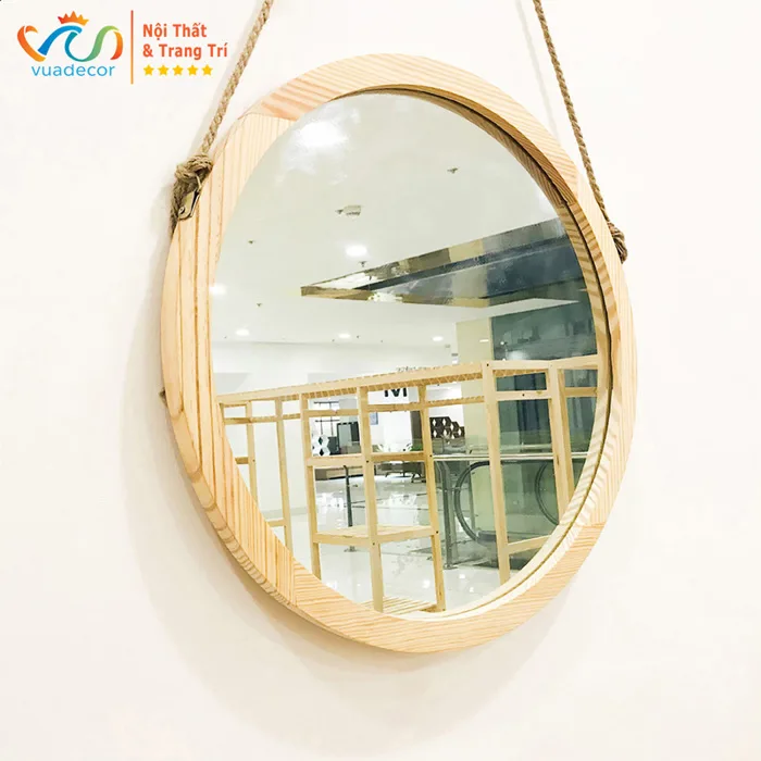 GƯƠNG TRÒN TREO TƯỜNG - VUADECOR Nội thất & Trang trí
