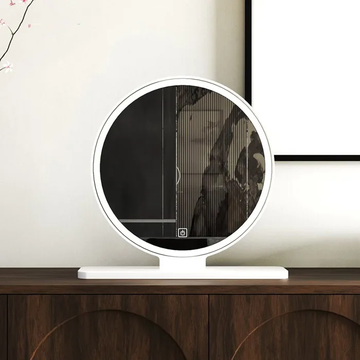 Gương Decor Hình Tròn Bàn Trang Điểm Cao Cấp