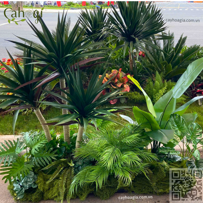 Thi Công Cây Hoa Giả Decor Trang Trí Sự Kiện Triển Lãm Tại Trung Tâm T –  CaHoGi