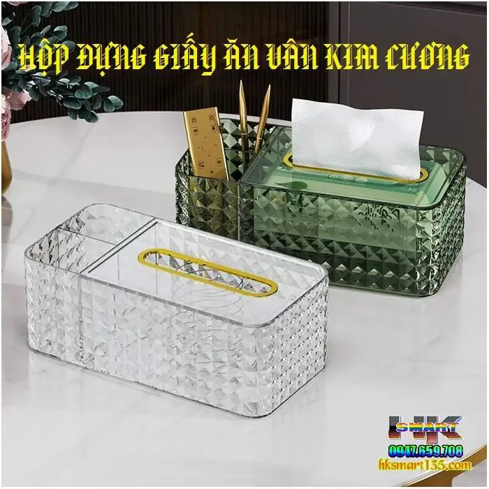 HỘP ĐỰNG GIẤY ĂN VÀ LỌ TĂM HỢP KIM MẠ VÀNG- BẠC CAO CẤP