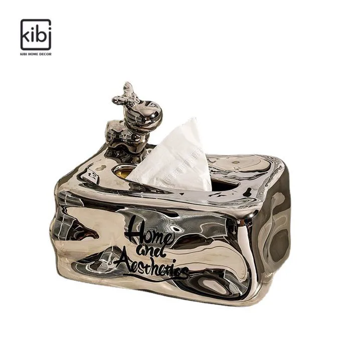 HỘP ĐỰNG KHĂN GIẤY PHONG CÁCH BẮC ÂU HG03 | KIBI HOME DECOR