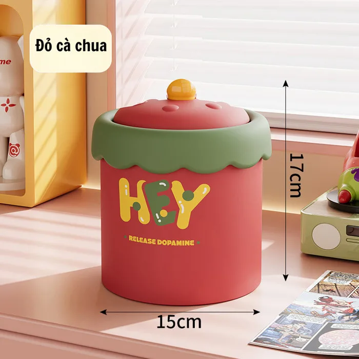 Thùng Rác Mini Để Bàn – Hộp Đựng Đa Năng, Dùng Cho Bàn Học Bàn Làm Việc,  Kiểu Dáng Gọn Gàng