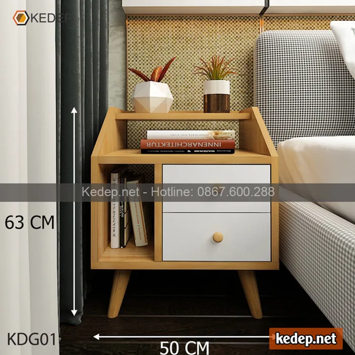 Tab Đầu Giường KDG01 | Kệ Đẹp