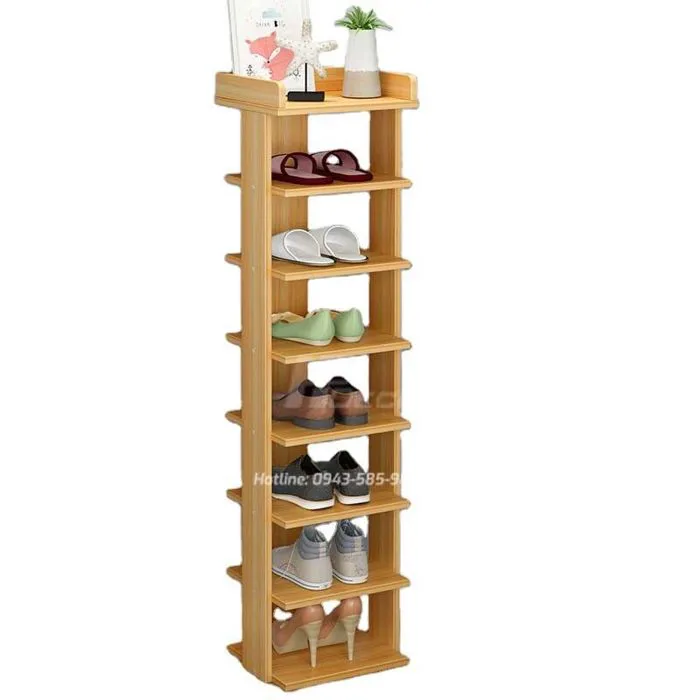 Kệ để giày dép bằng gỗ đẹp, thiết kế sang trọng - HPdecor