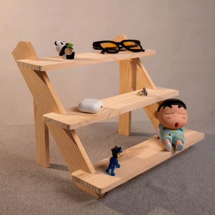 [CHỐNG MỐC] Kệ Gỗ Mini Để Đồ Đa Năng 3-4 Tầng, Giá Trưng Bày Đồ Decor Trang  Trí Bàn Học Nhỏ Gọn - TV-D013