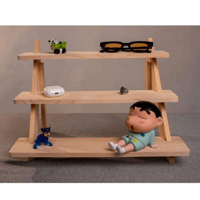 [CHỐNG MỐC] Kệ Gỗ Mini Để Bàn Trang Trí, Giá Đỡ Đồng Hồ Trưng Bày Đồ Decor  Để Bàn Học - [TV-D012]