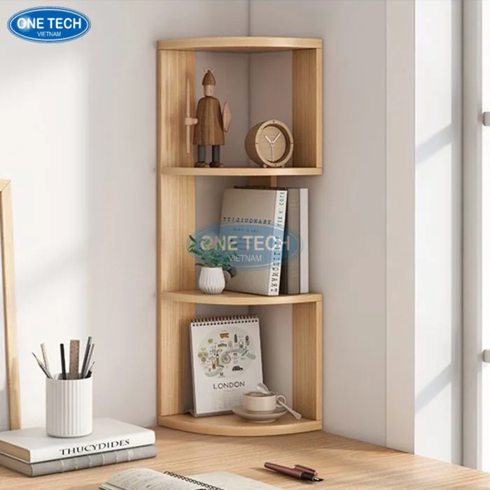 Gợi ý 10+ mẫu kệ decor bàn học tiện ích, thông minh nhất