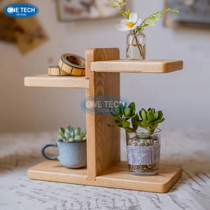 Gợi ý 10+ mẫu kệ decor bàn học tiện ích, thông minh nhất