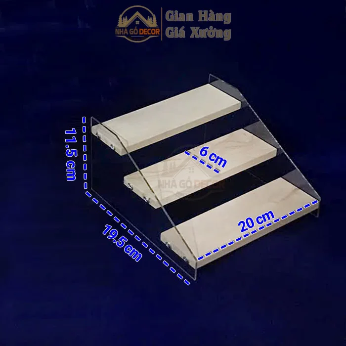 Kệ mica - https://luuniemgo.com/