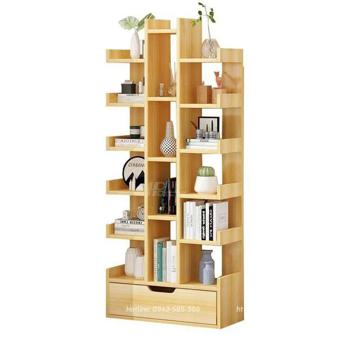 Kệ sách nhỏ gọn thiết kế hiện đại KDS-08 - HPdecor