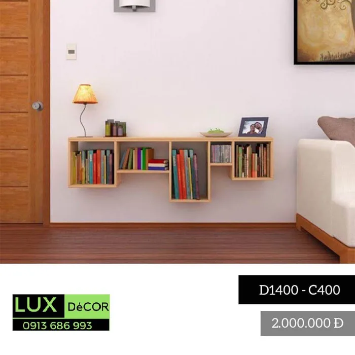 kệ sách LUX DéCOR 3 | LuxDecor