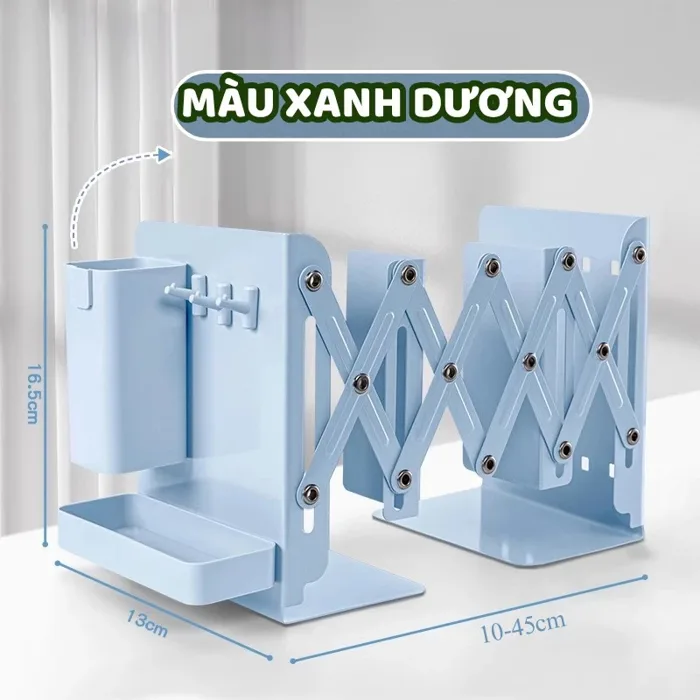 Kệ Sách Để Bàn Gấp Gọn 3 Ngăn, Kệ Để Bàn Đa Năng Bằng Thép Chịu Lực, Giá  Sách Để Bàn Tiết Kiệm Không Gian