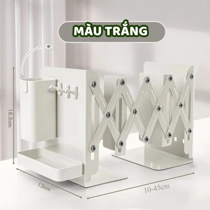 Kệ Sách Để Bàn Gấp Gọn 3 Ngăn, Kệ Để Bàn Đa Năng Bằng Thép Chịu Lực, Giá  Sách Để Bàn Tiết Kiệm Không Gian