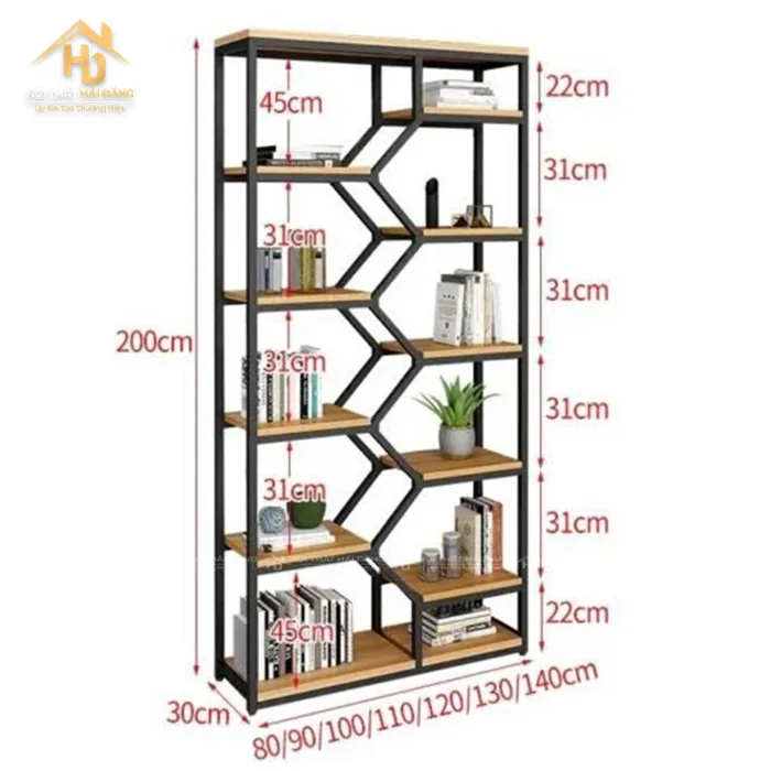 Kệ Sắt Trưng Bày Đồ Decor Đẹp Hiện Đại