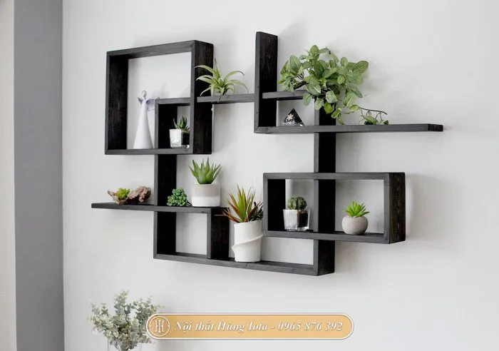 Kệ treo tường decor độc đáo cho gia đình, quán cafe, nhà hàng KG62