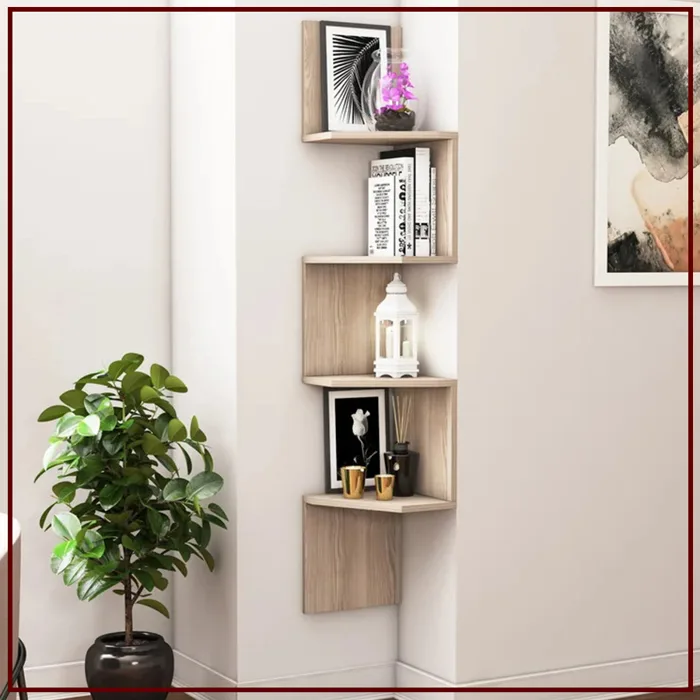 Kệ Gỗ Treo Tường Gỗ Công Nghiệp Đẹp Giá Rẻ | Queen Decor
