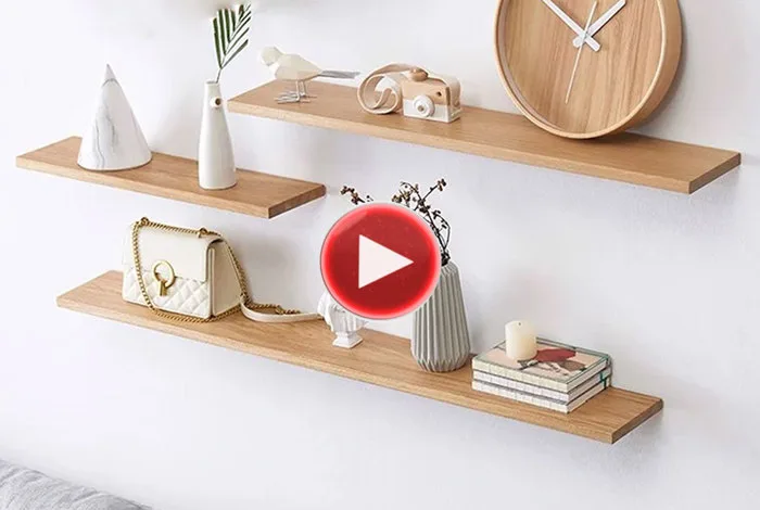 Kệ thanh ngang treo tường - kệ sách treo tường - kệ decor treo tường