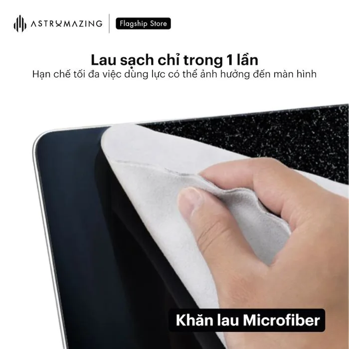 Khăn lau màn hình Microfiber dành cho mọi thiết bị điện tử – ASTROMAZING