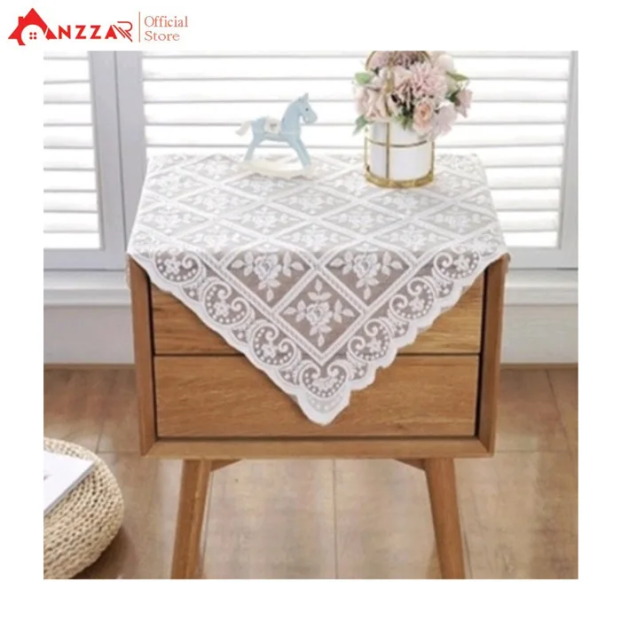 Khăn trải bàn, khăn decor vải ren hoa phong cách vintage cực đẹp KTB-01 -  Anzzar Home Decor