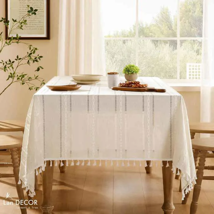 Khăn Trải Bàn Trang Trí Căn Hộ – Sống Có Gu, Nâng Tầm Không Gian Tổng Kho  Sỉ Cây Giả Trang Trí Lan Decor - Giá Từ Nhà Sản Xuất