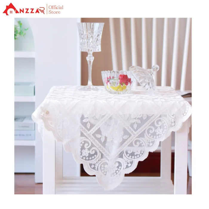 Khăn trải bàn, khăn decor vải ren hoa phong cách vintage cực đẹp KTB-01 -  Anzzar Home Decor