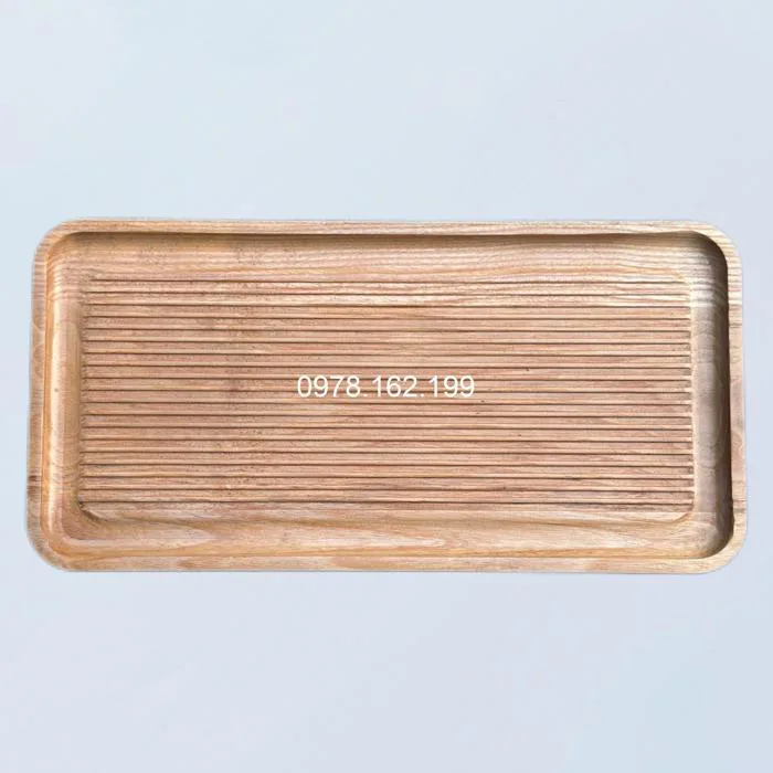 Khay gỗ decor hình chữ nhật