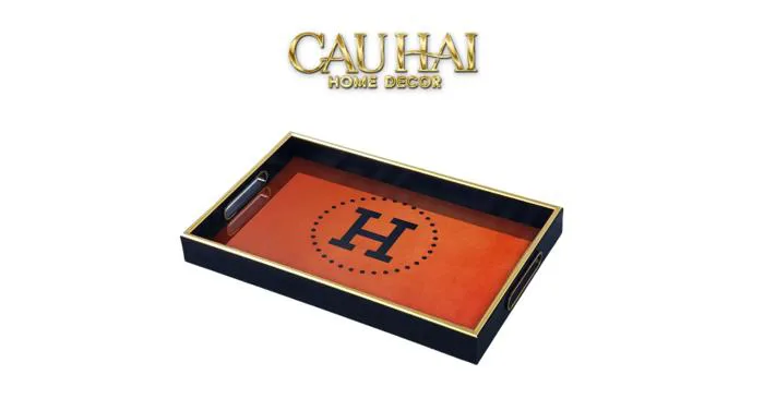 Khay Gỗ Chữ Nhật Signature H Icon Vermilion - Spéciale Édition – CẬU HAI  HOME DECOR