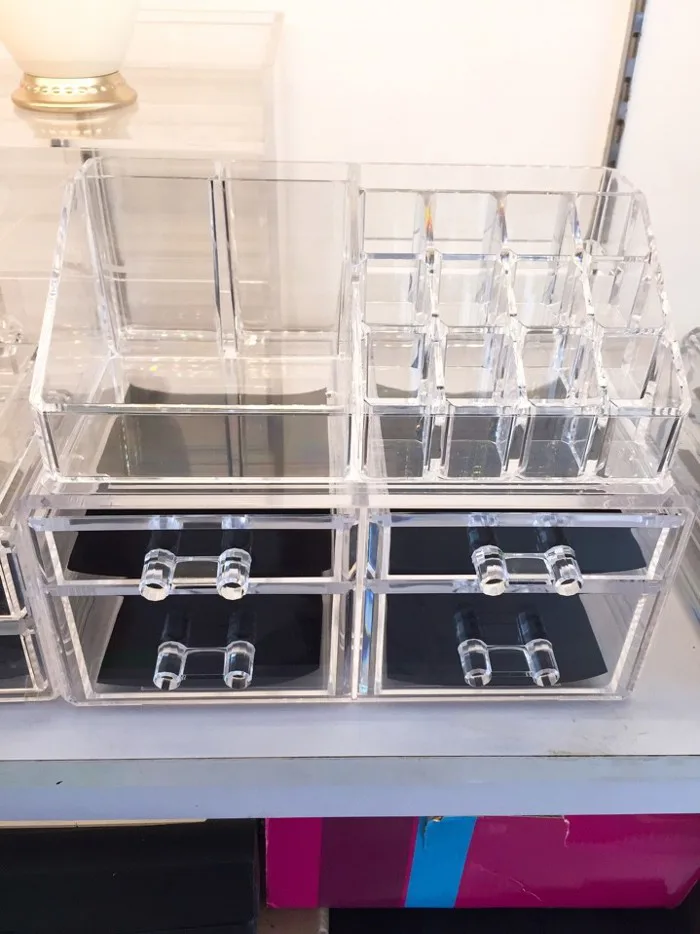 Khay Đựng Mỹ Phẩm Mica 3 Tầng - 4 Ngăn Kéo. Hộp Khay Đựng Đồ Trang Điểm  Mica Trong Suốt, Sáng Bóng, Đẹp Mắt, Cao Cấp, giá rẻ tại tphcm - hà nội -  đà nẵng