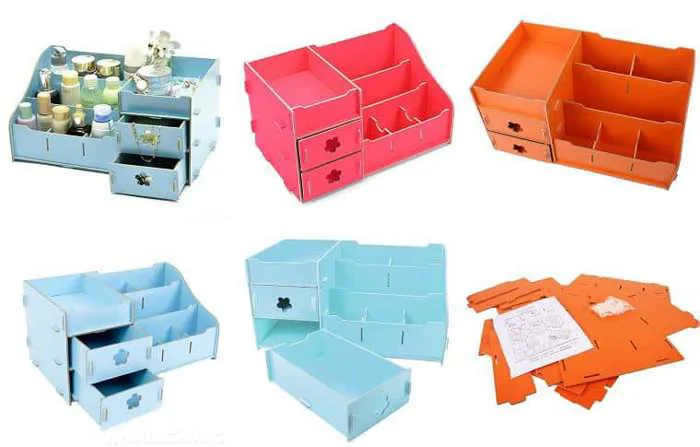 Khay đựng mỹ phẩm bằng gỗ | Hopdonghohcm.com