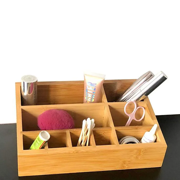 Khay Tre Đựng Mỹ Phẩm - GCT76 - Gia Công Tre