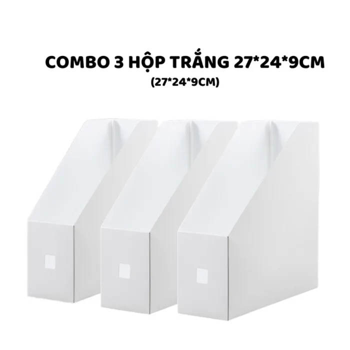 Khay để giấy tờ Combo đồ Decor bàn học Decorme Hộp kệ đựng tài liệu, sách  vở văn phòng phẩm trang trí bàn học học sinh