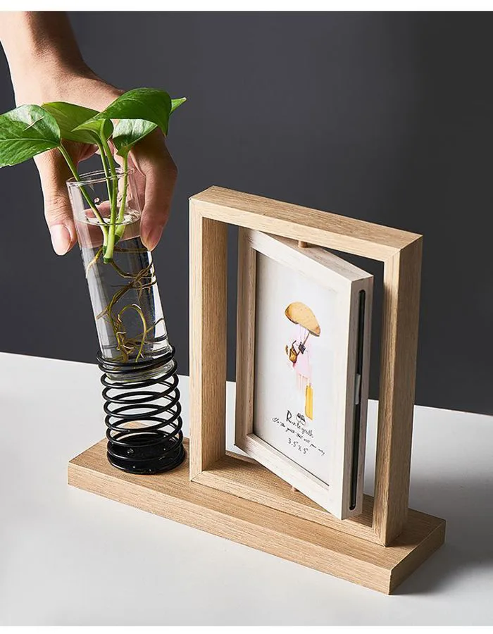 KHUNG ẢNH KÈM LỌ HOA - Khói Decor - Đồ trang trí & Quà tặng Handmade – KHÓI  DECOR