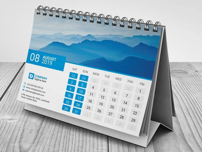 Giới thiệu 40+ mẫu lịch để bàn đẹp năm 2027 sáng tạo