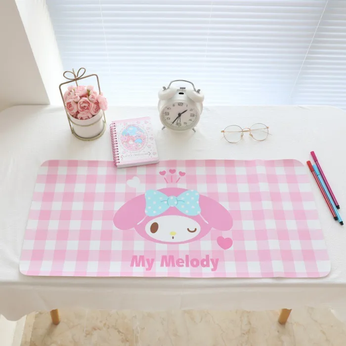 Miếng lót chuột máy tính cỡ to hoạt hình - Thảm lót trải bàn học,bàn làm  việc decor nhiều hình cute