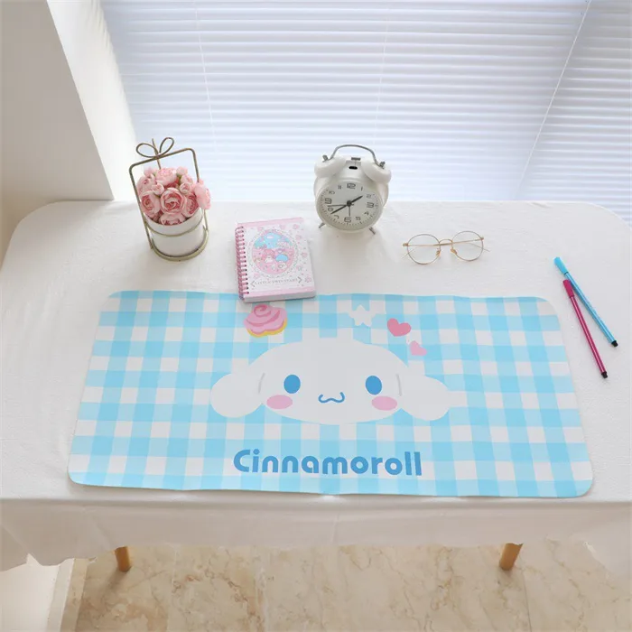 Miếng lót chuột máy tính cỡ to hoạt hình - Thảm lót trải bàn học,bàn làm  việc decor nhiều hình cute