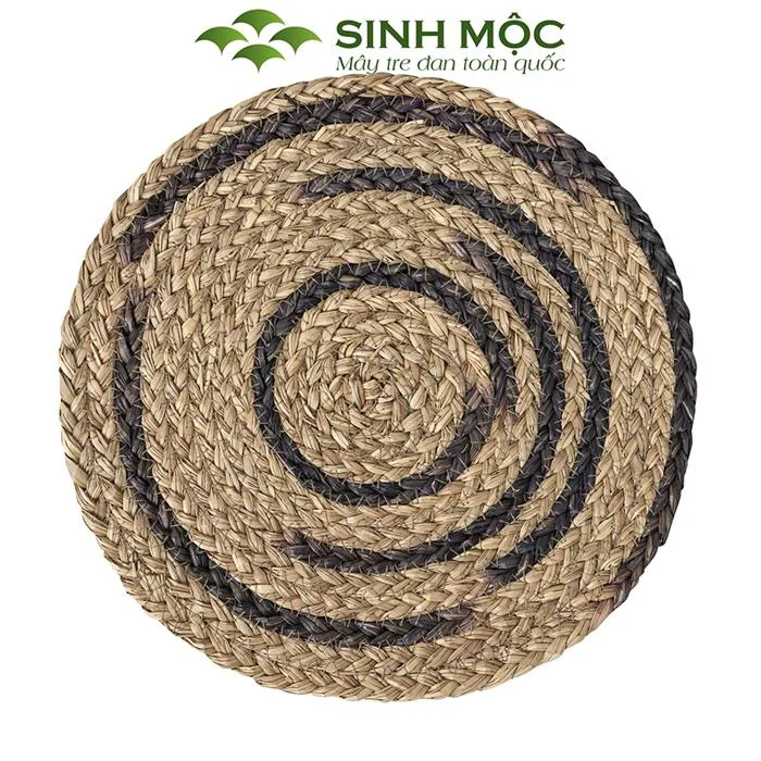 Miếng lót cốc bằng cói tự nhiên dùng lót cốc, lót bát đĩa...